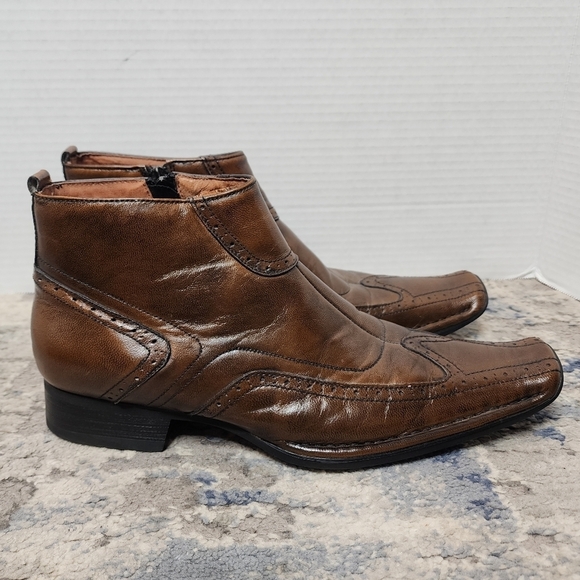 Giorgio Brutini Brown Leather square toe boots. Men\'s size 7M main image 15